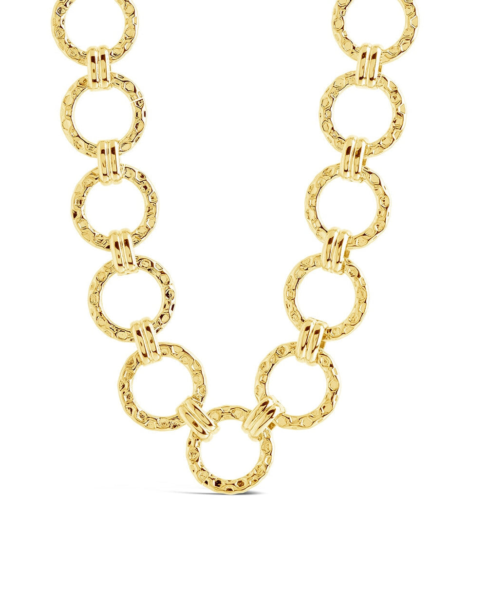 Molten Chain Necklace Necklace Sterling Forever Gold