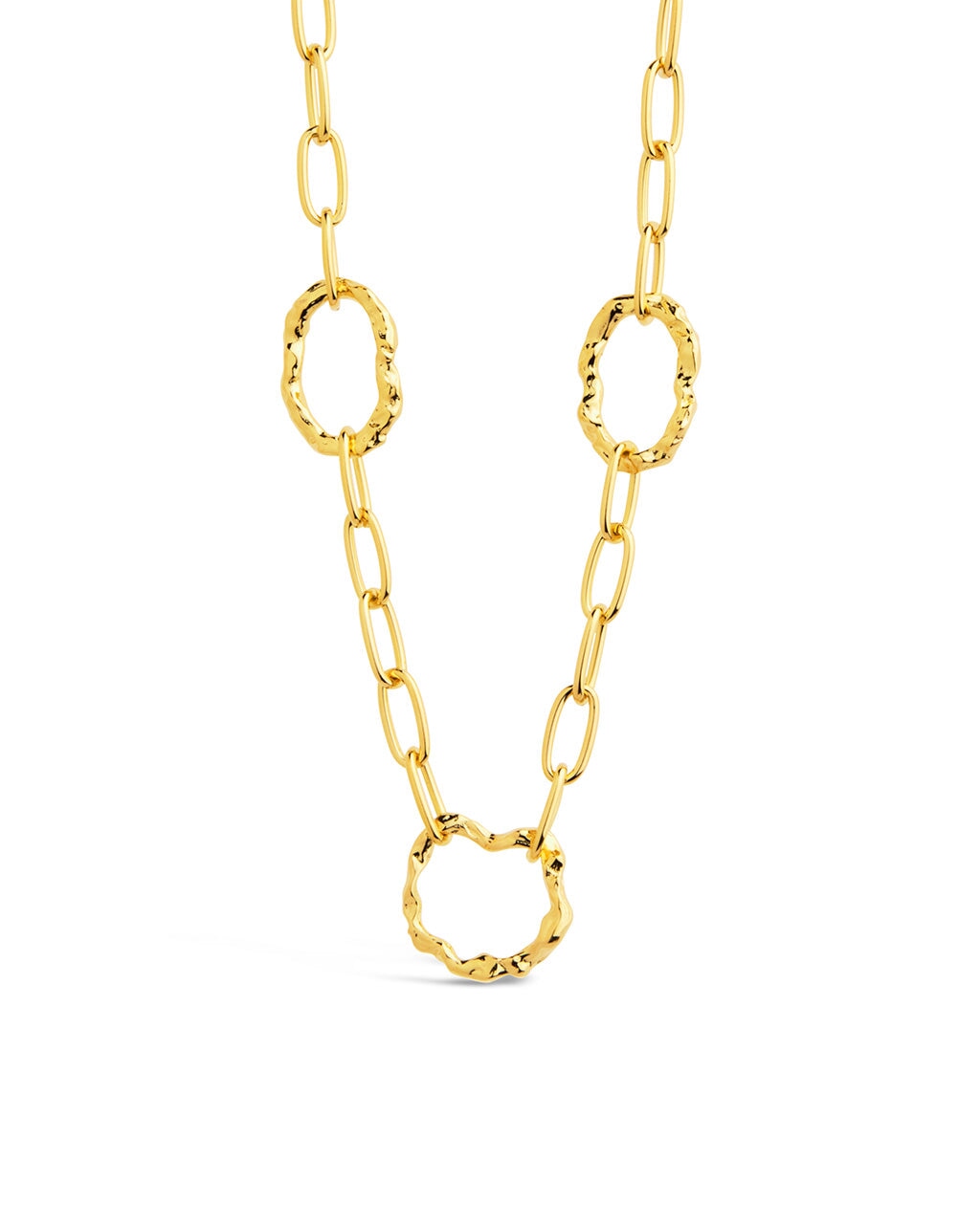 Ira Chain Necklace Necklace Sterling Forever Gold