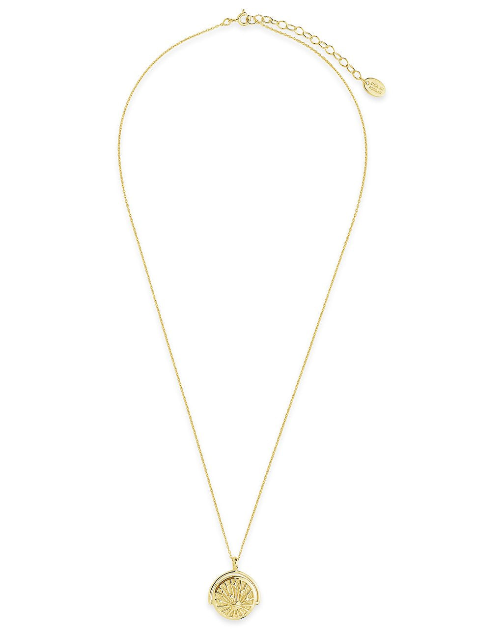 Celestial Rotation Pendant Necklace - Sterling Forever