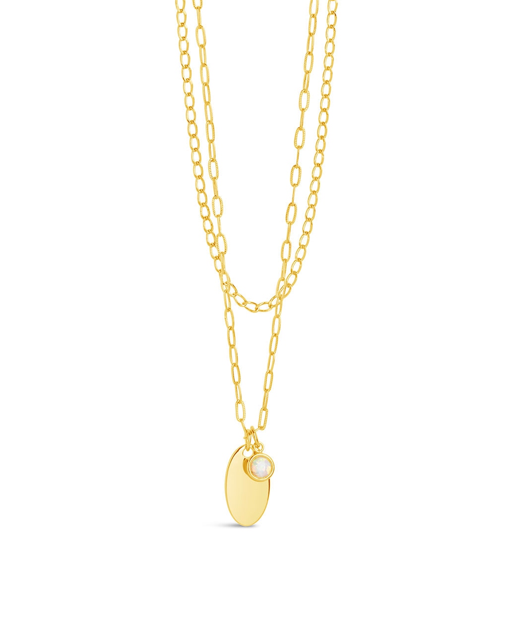 Isla Layered Necklace Necklace Sterling Forever Gold 
