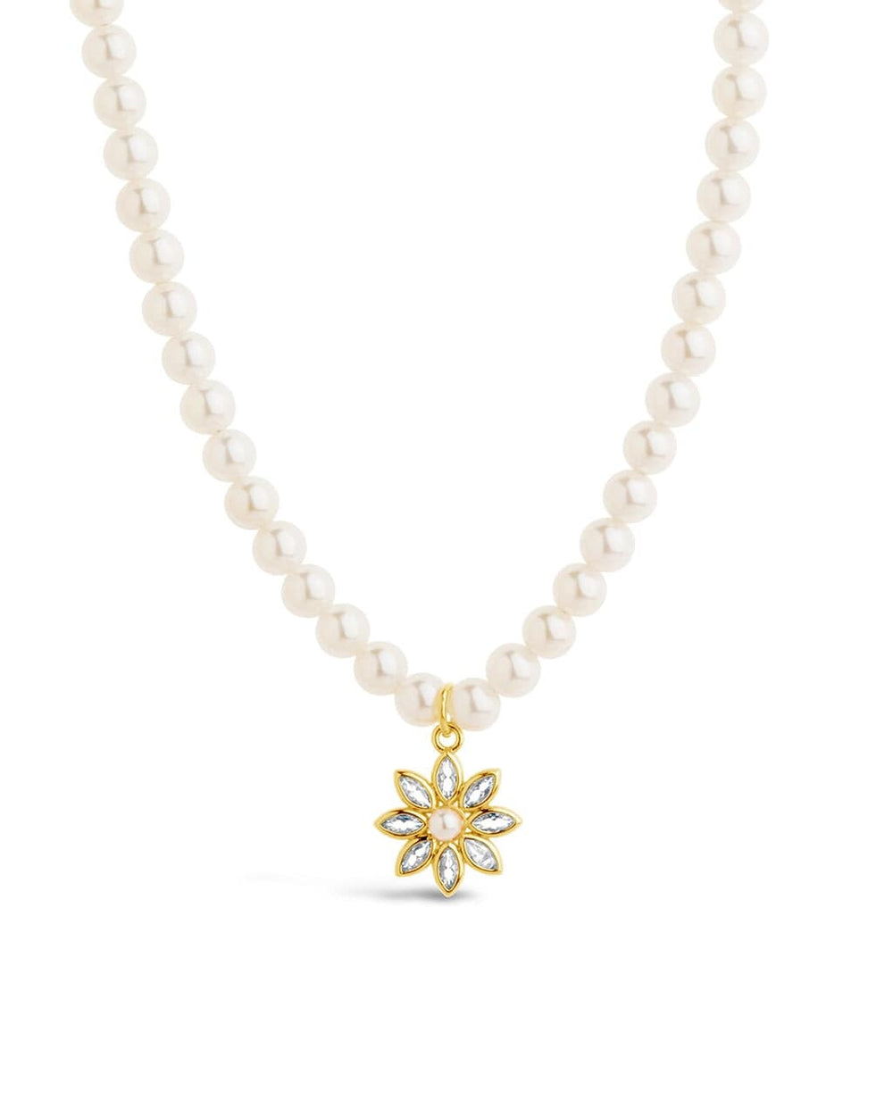 Esti Pearl Necklace Necklace Sterling Forever Gold