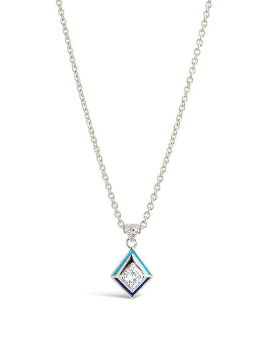 Azurine Pendant Necklace Sterling Forever Silver