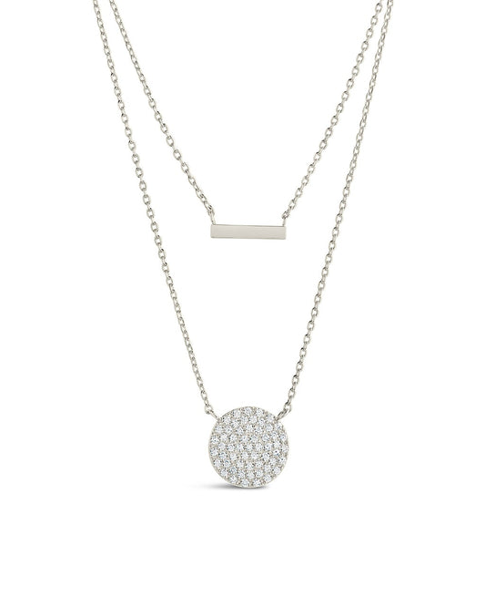 Vivian Layered Necklace Necklace Sterling Forever Silver