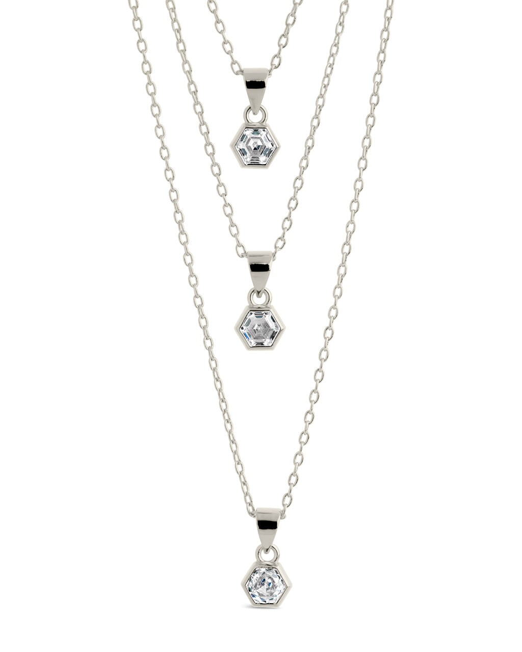 Gia Layered Necklace Necklace Sterling Forever