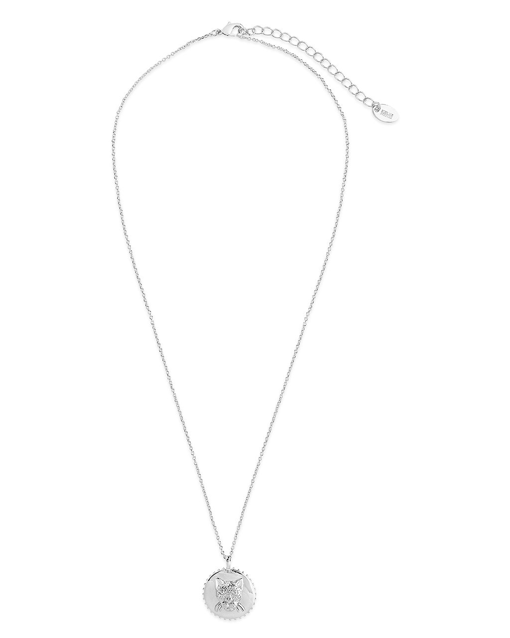 Untamed Medallion Pendant Necklace Sterling Forever