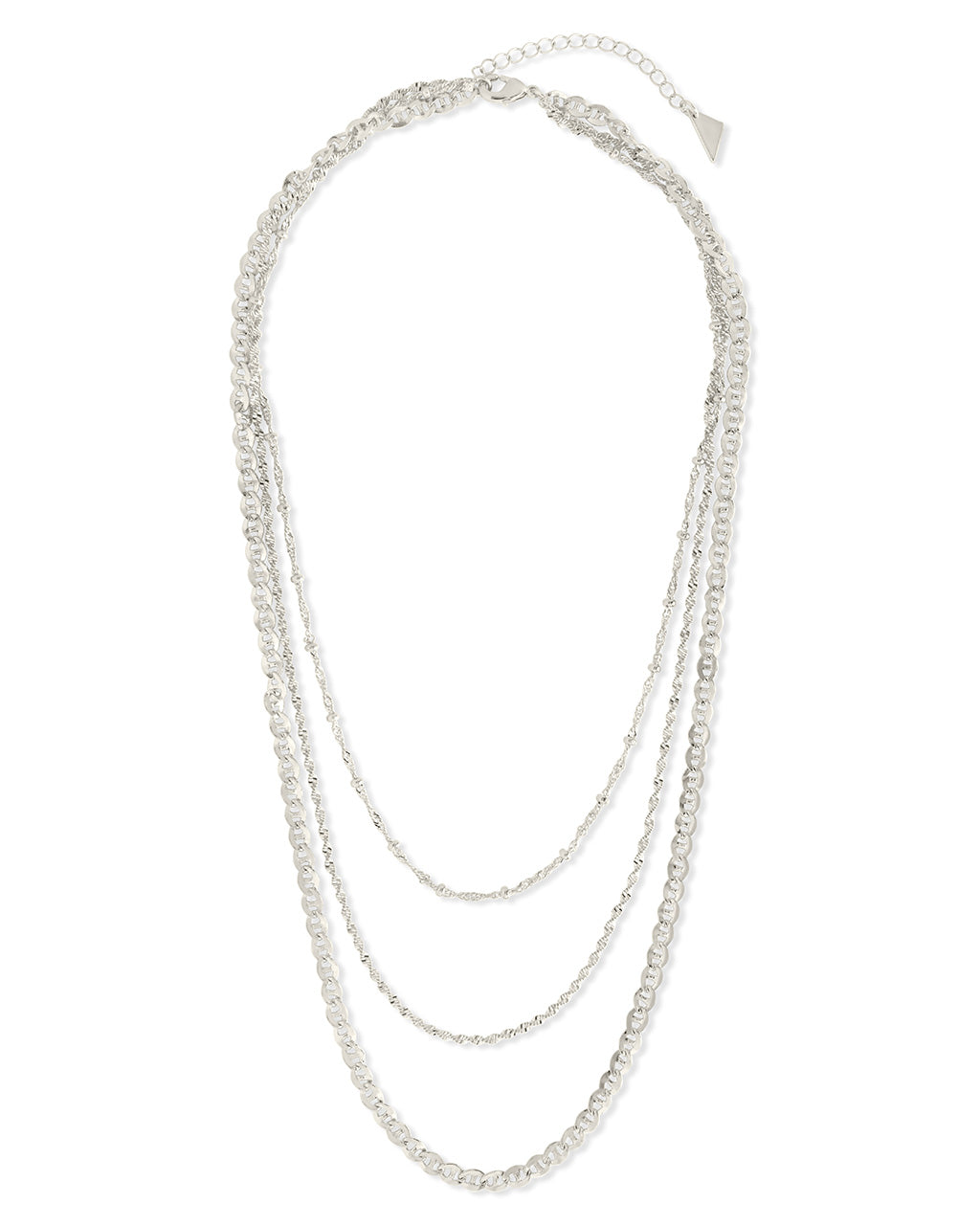 Lanora Layered Necklace Necklace Sterling Forever Silver