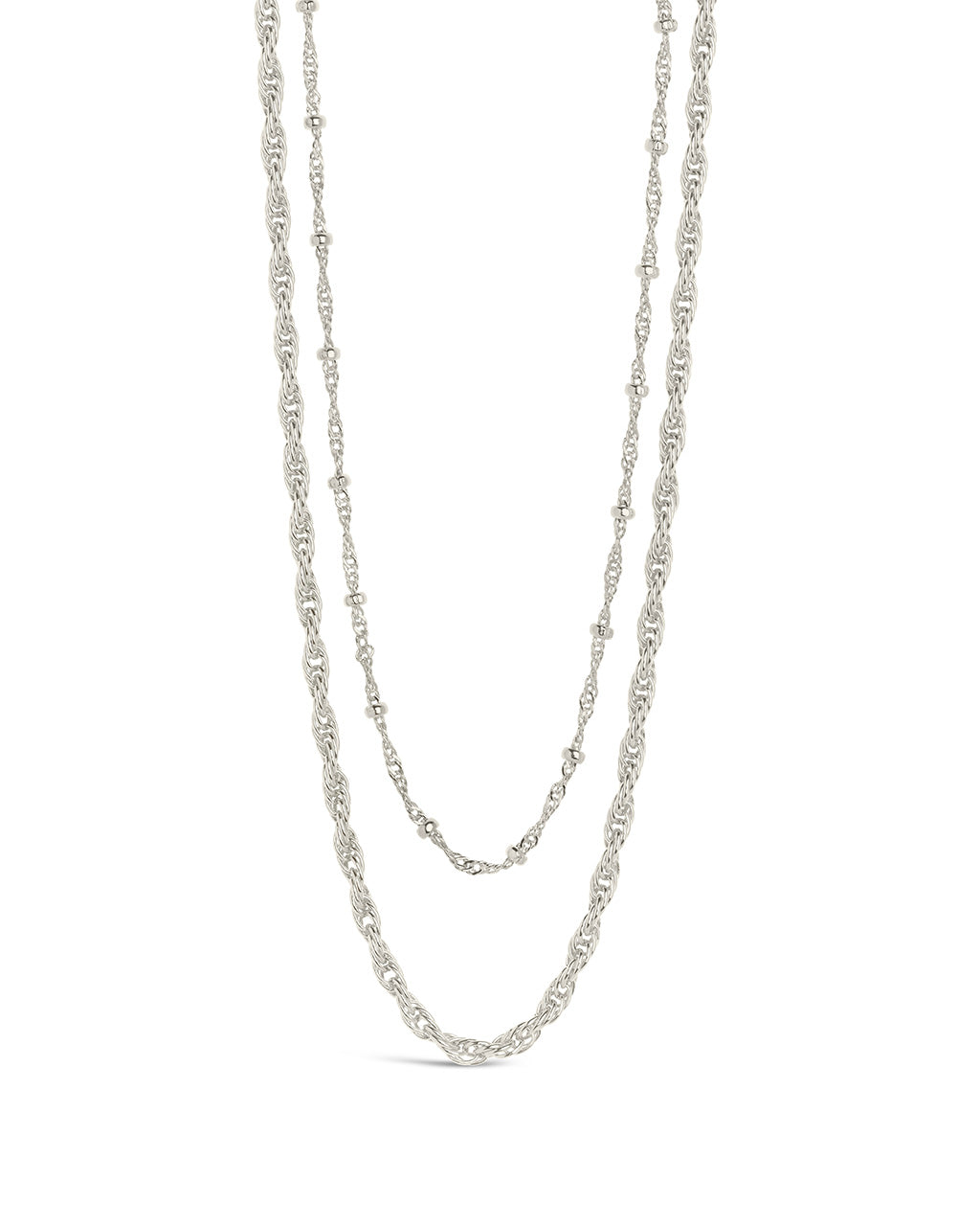 Raya Layered Chain Necklace Necklace Sterling Forever