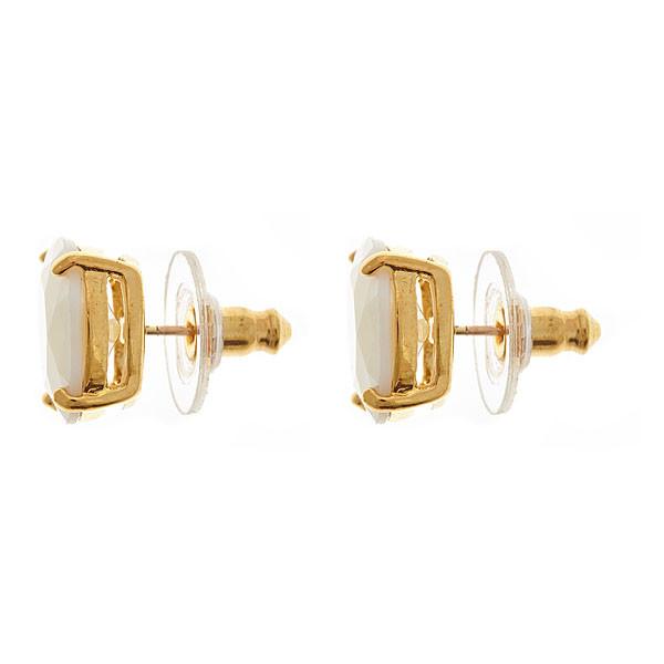 On Cloud 9 Square Stud Earrings - Sterling Forever