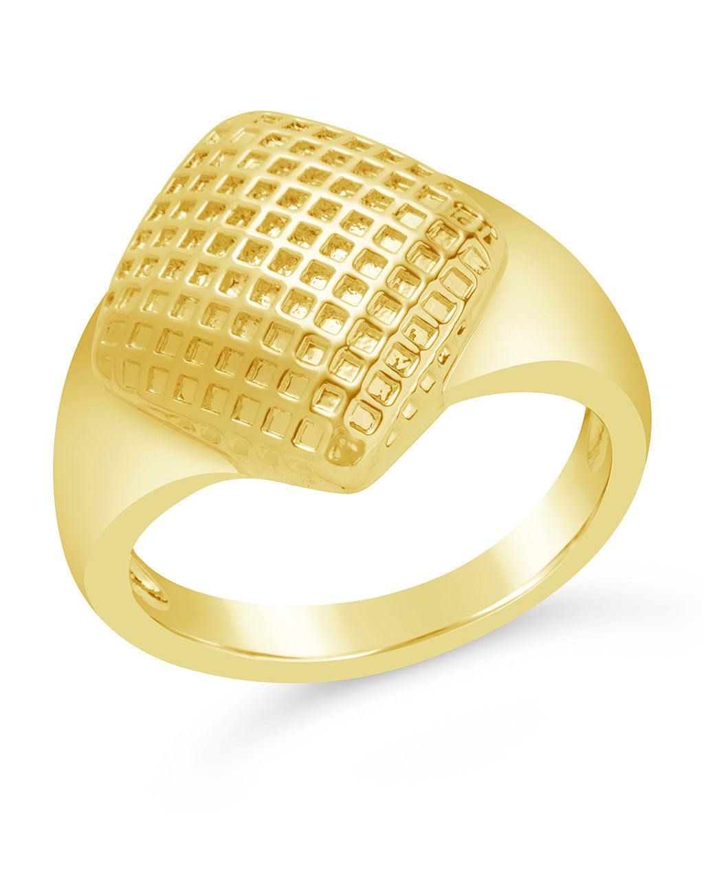 Aldari Ring Ring Sterling Forever Gold 6 