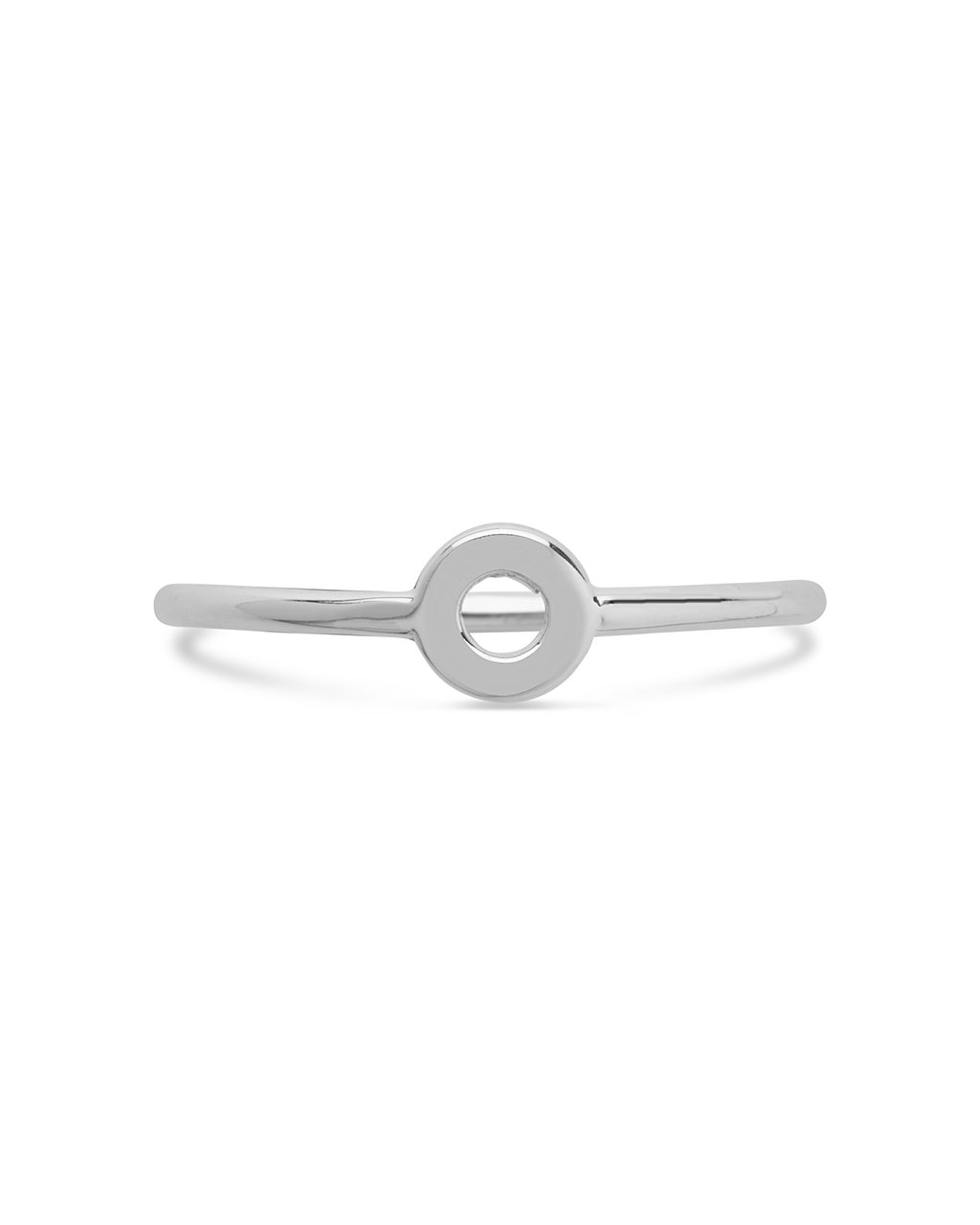 Sterling Silver Delicate Halo Ring Ring Sterling Forever Silver 6