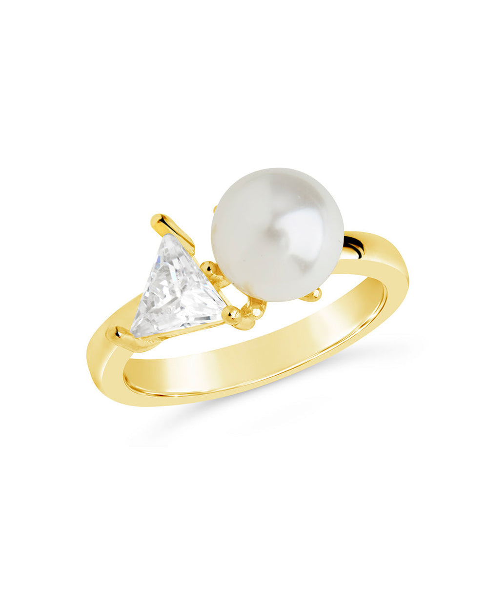 Dara Ring Ring Sterling Forever Gold 6 