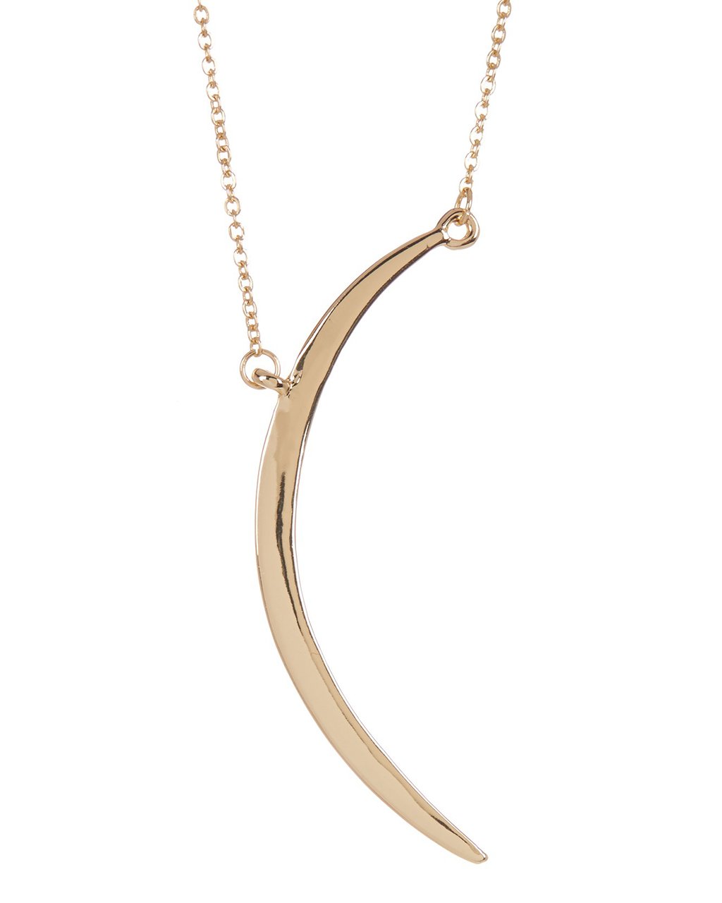 Crescent Moon Pendant - Sterling Forever