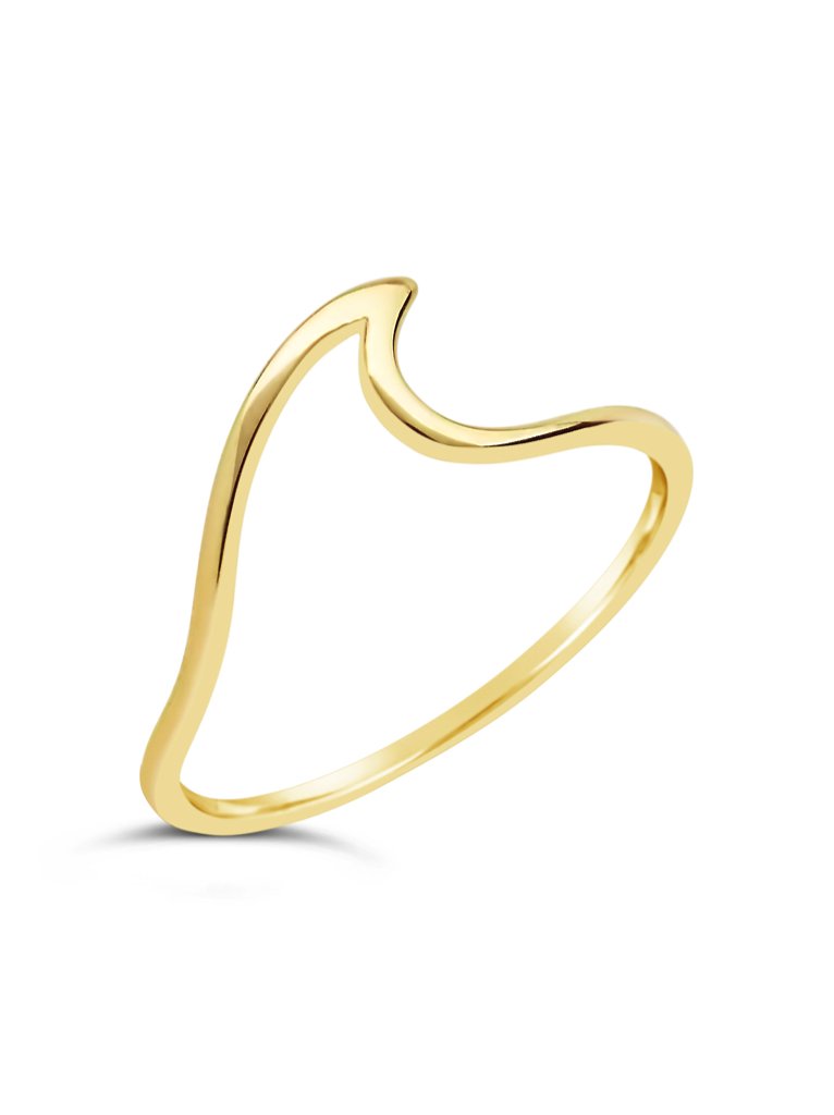 Sterling Silver Wave Ring - Sterling Forever