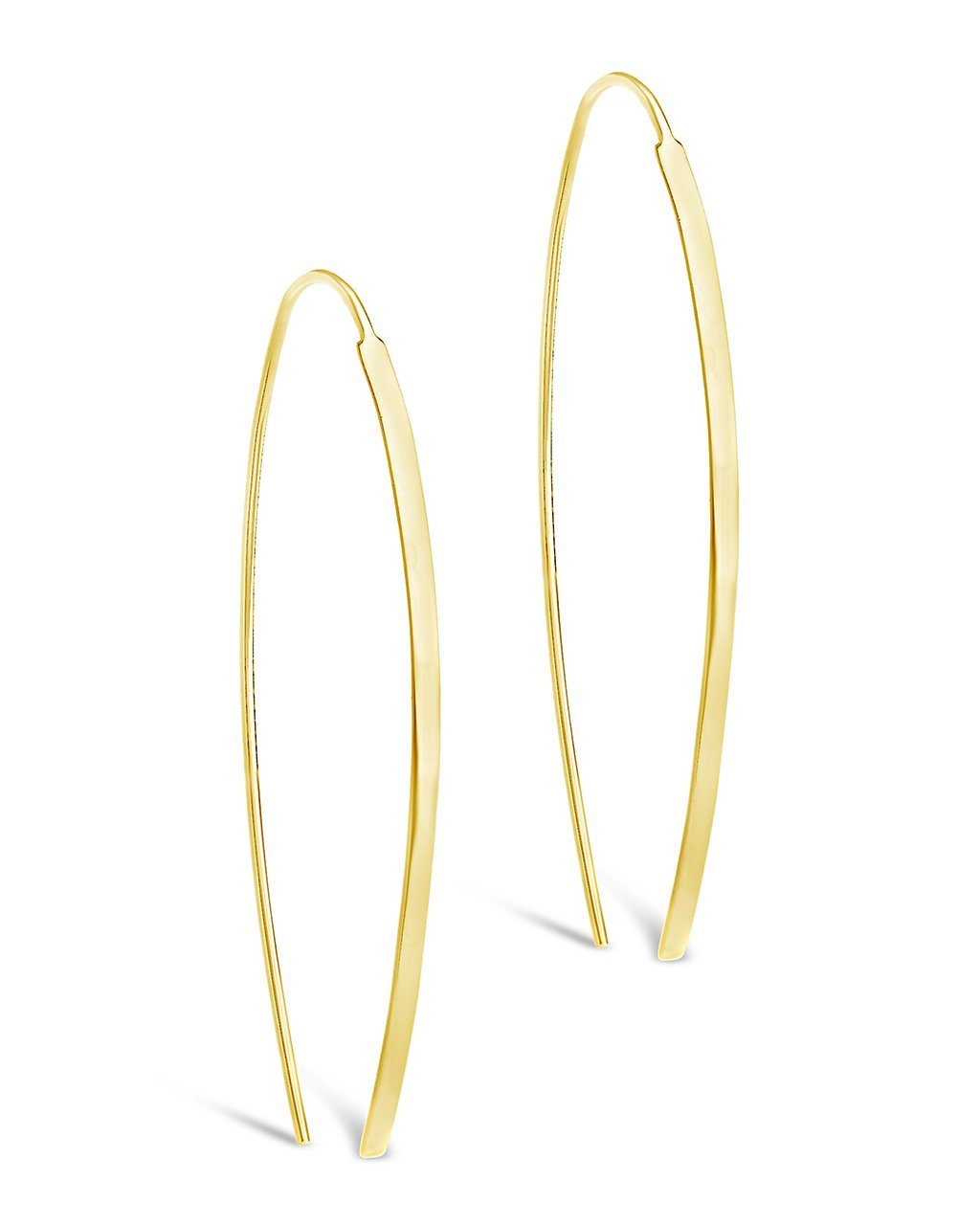 Sterling Silver Bar Threader Earrings - Sterling Forever