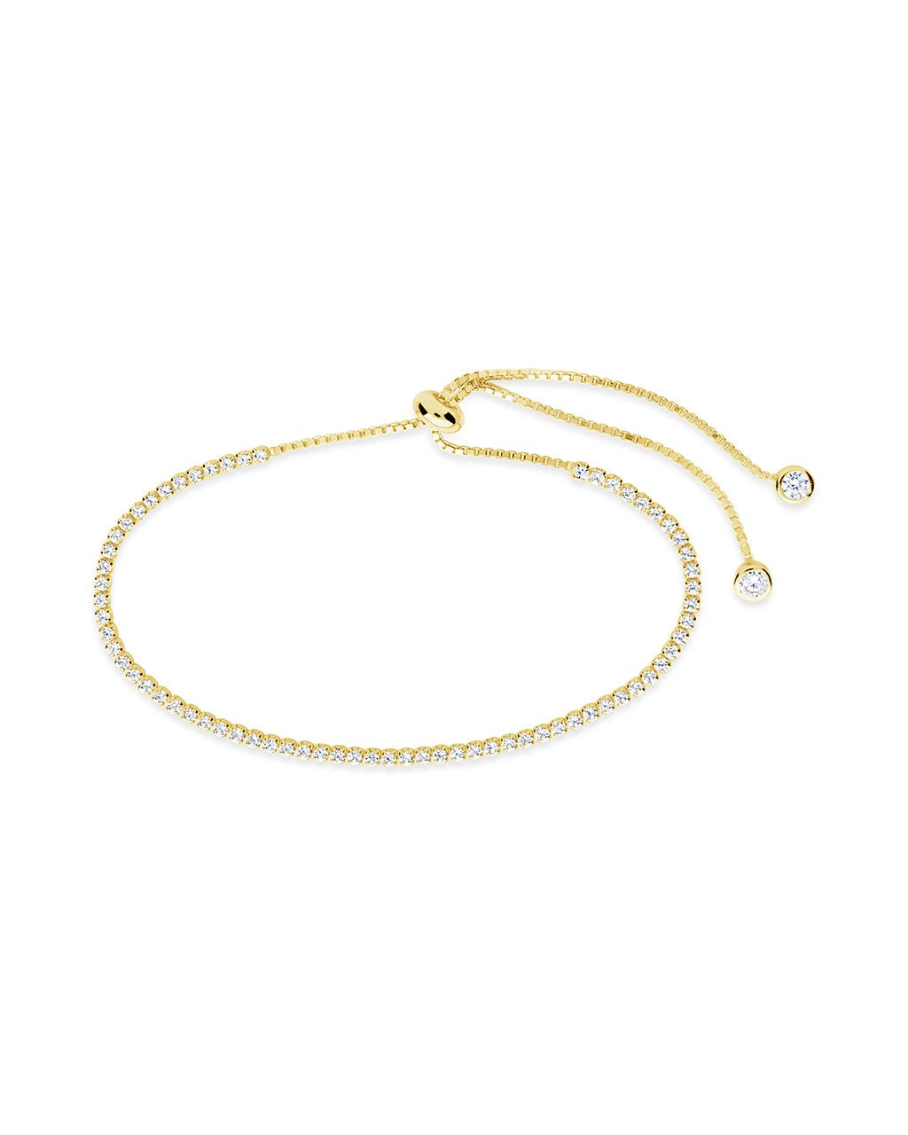 CZ Slider Bracelet - Sterling Forever