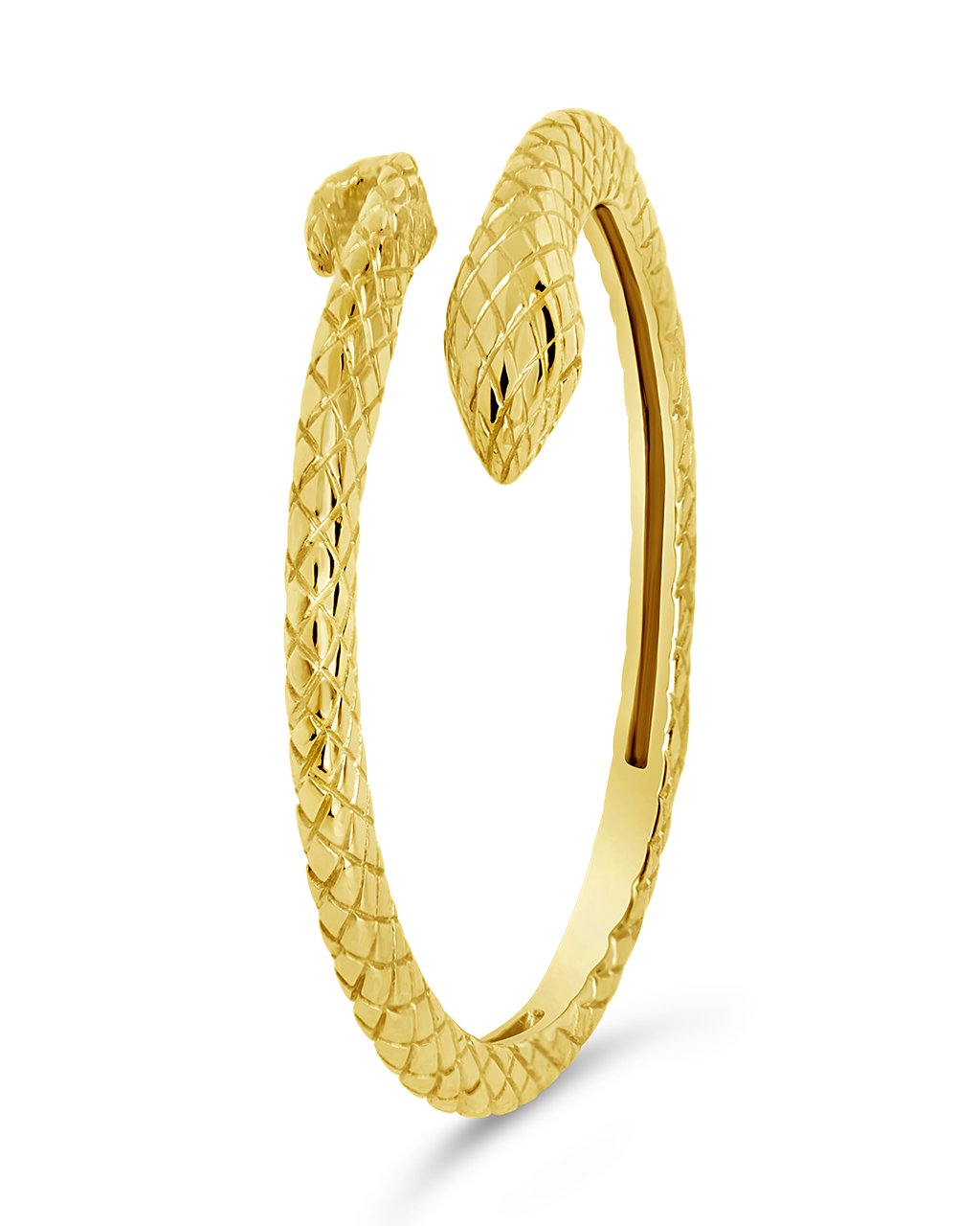 14K Gold Serpentine Ring Fine Ring SF Fine