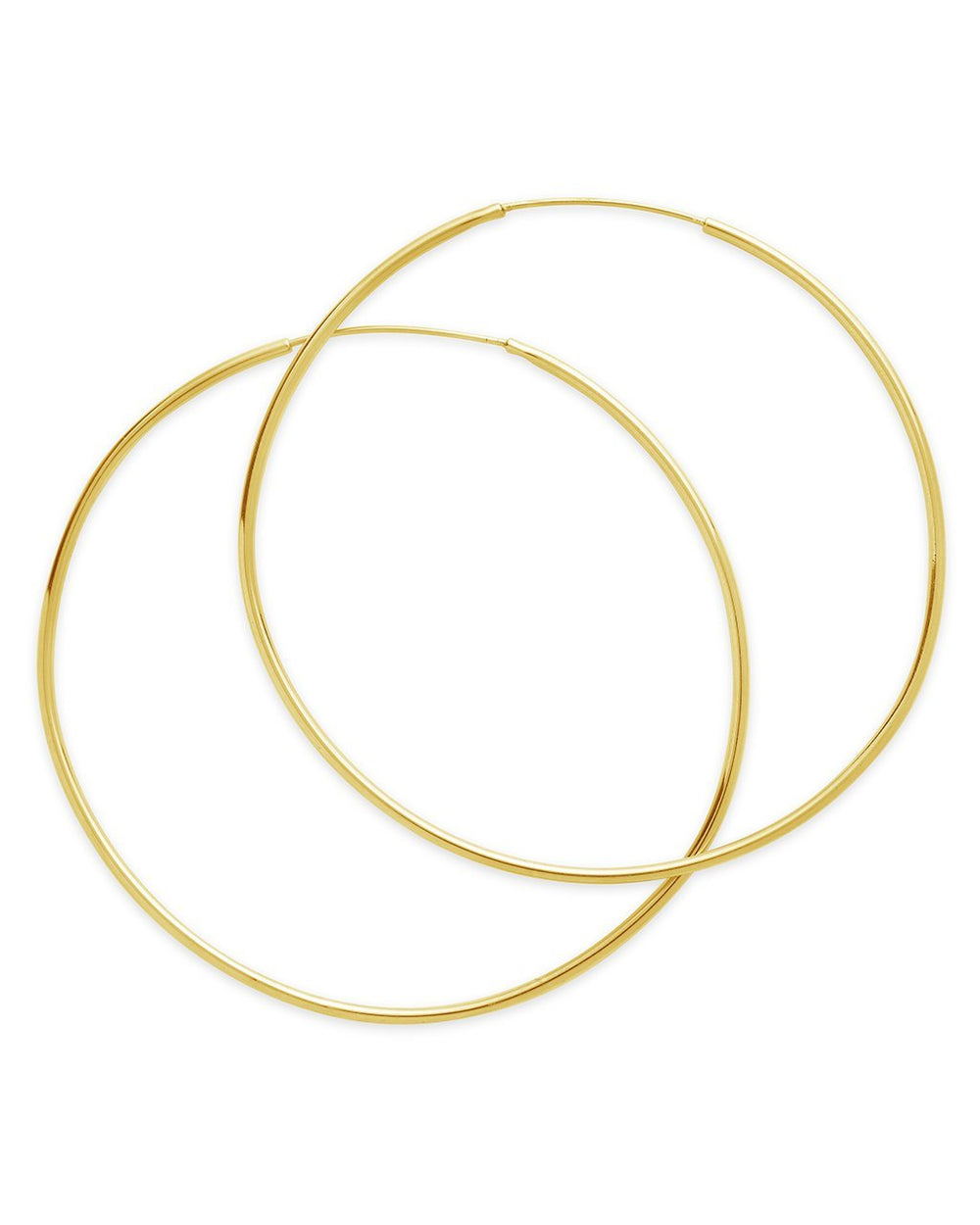 2.75" Infinity Hoops - Sterling Forever