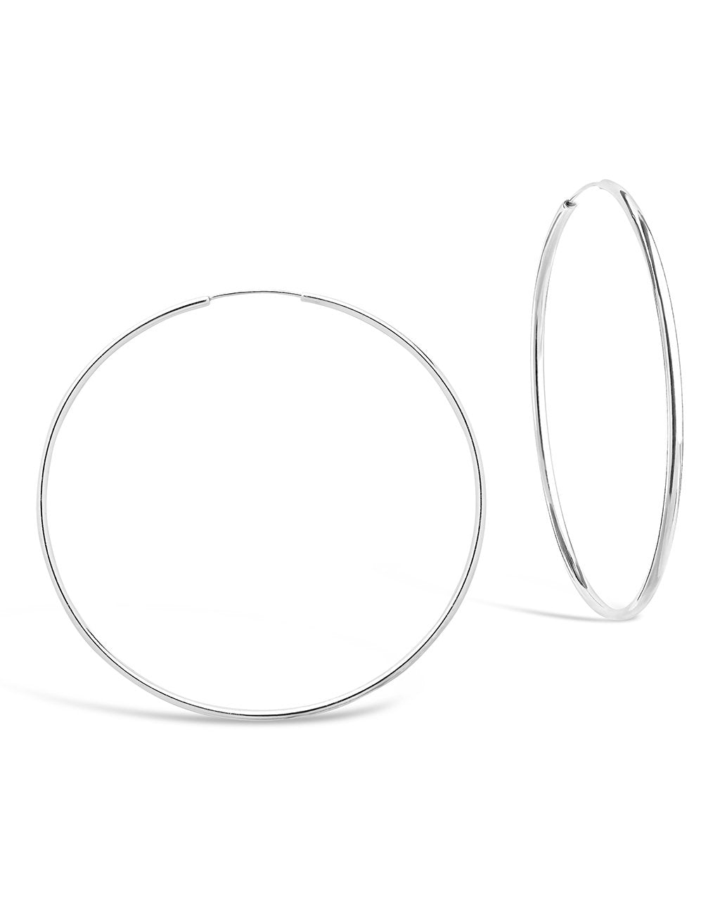 2.75" Infinity Hoops - Sterling Forever