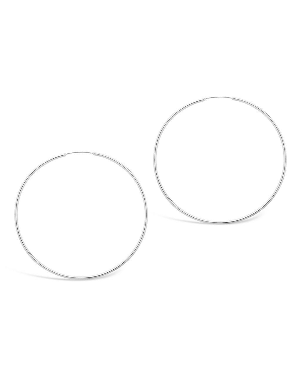 2.75" Infinity Hoops - Sterling Forever