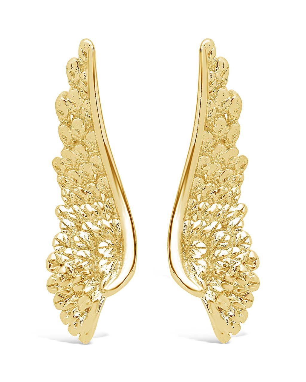 Angel Wing Ear Crawlers - Sterling Forever