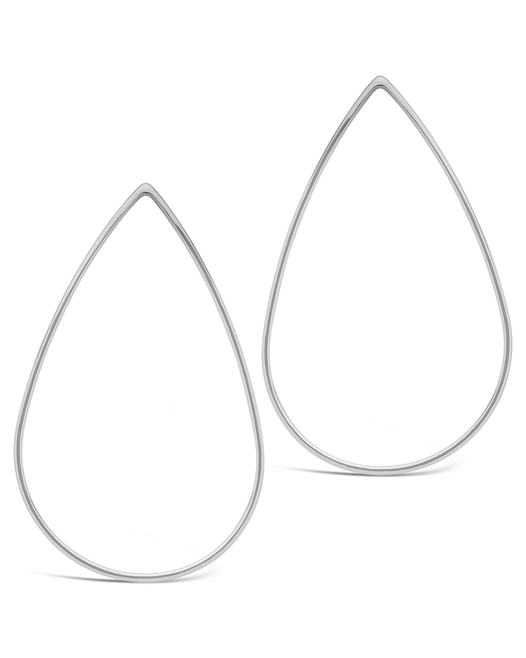 Teardrop Stud Earrings - Sterling Forever