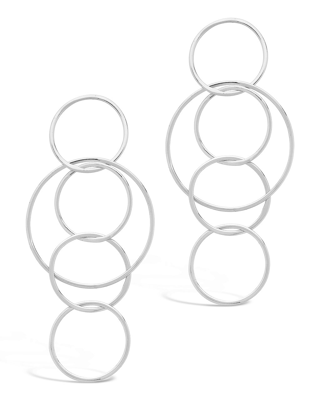 Linked Hoop Earrings - Sterling Forever