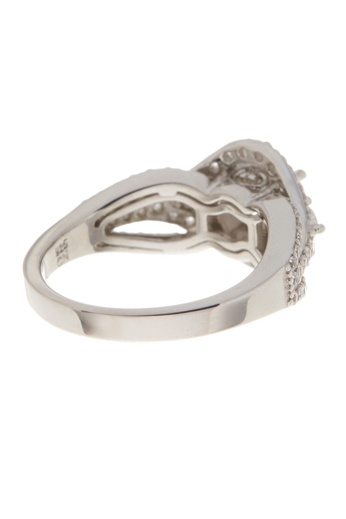 Sterling Silver Round CZ 3-Stone Ring - Sterling Forever