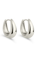 Lavina Polished Micro Hoop Earrings - Sterling Forever