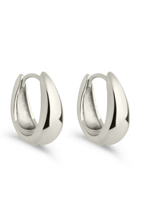 Lavina Polished Micro Hoop Earrings - Sterling Forever