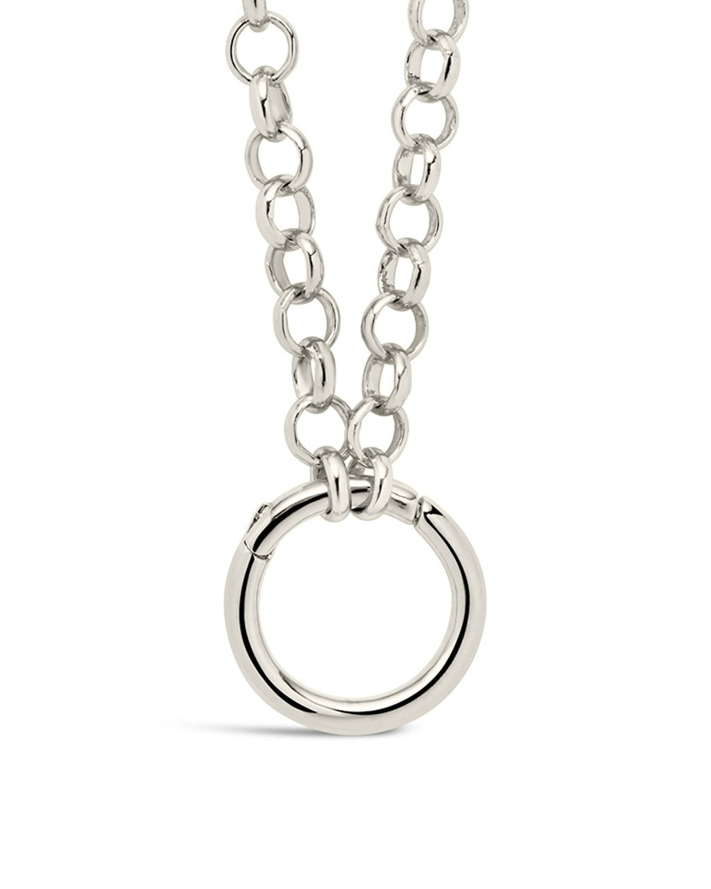 【HYERES LOR】24FW★ Triple Cut-Out Silver (W) Necklace HYERES LOR】24FW☆ Triple Cut-Out Silver (Y) Necklace