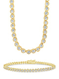 Helene Bezel CZ Jewelry Bundle - Sterling Forever