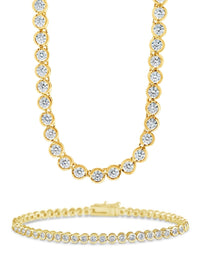 Helene Bezel CZ Jewelry Bundle - Sterling Forever