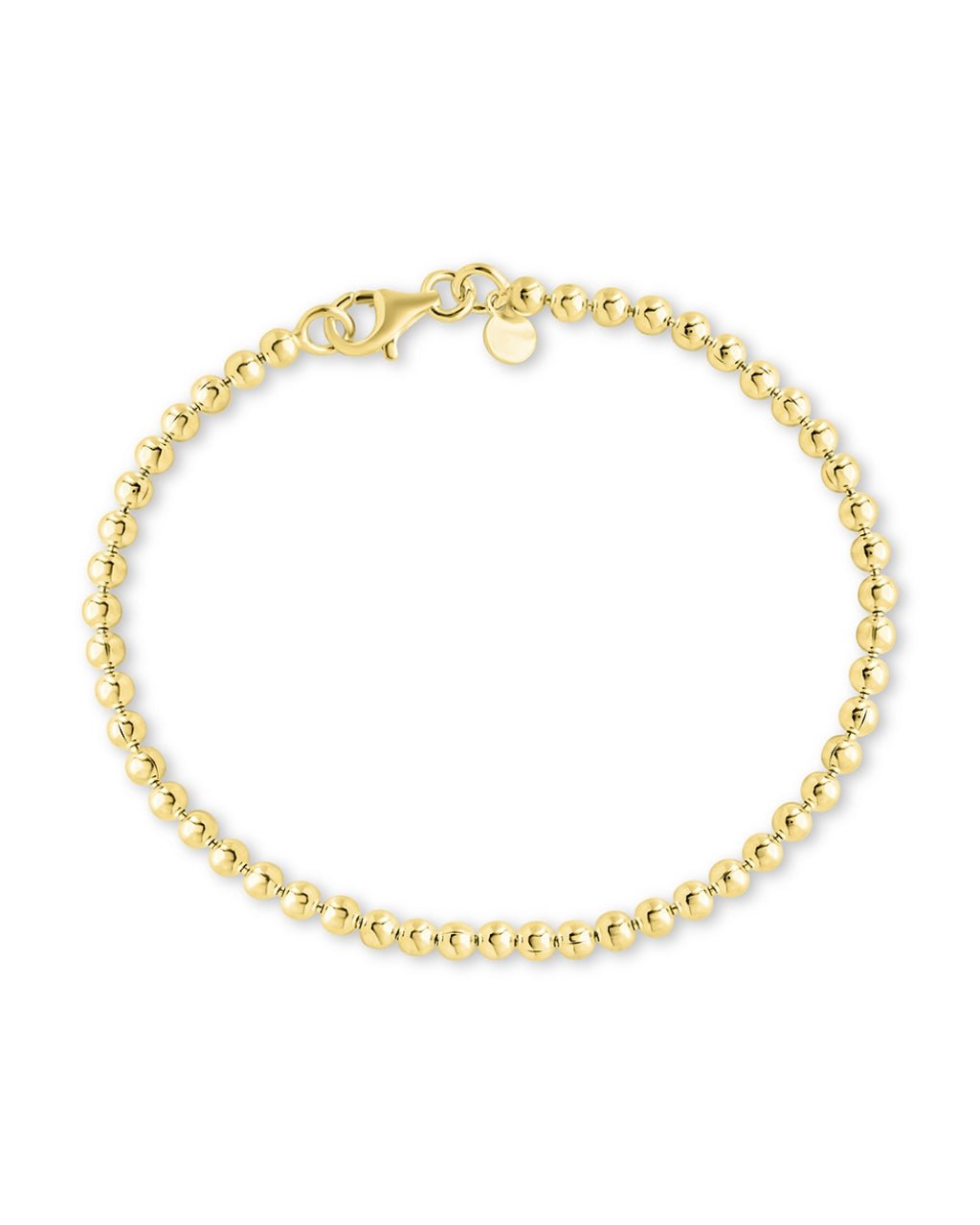 Sterling Silver Krista Beaded Chain Bracelet - Sterling Forever