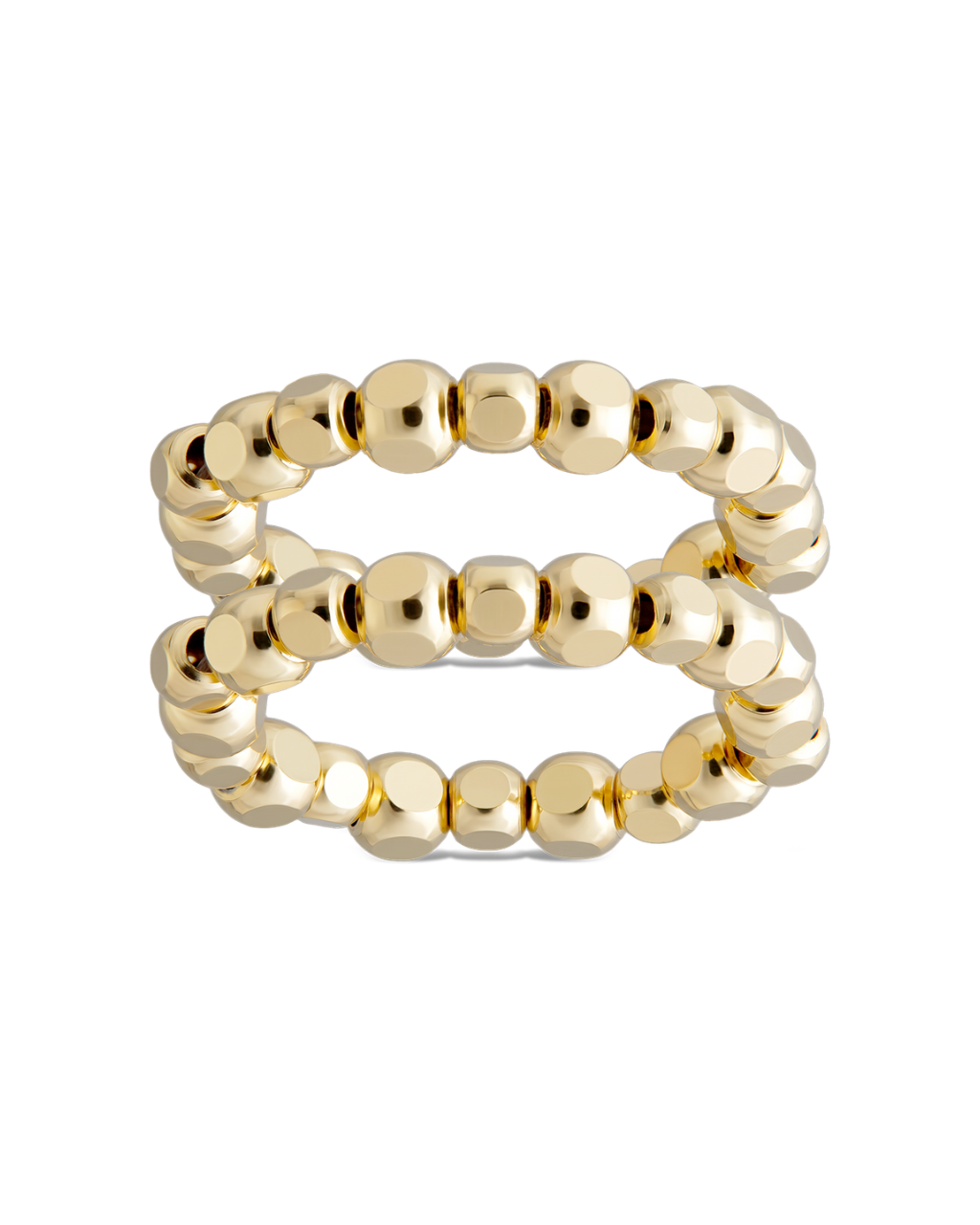 Sterling Silver Dez Beaded Ring
