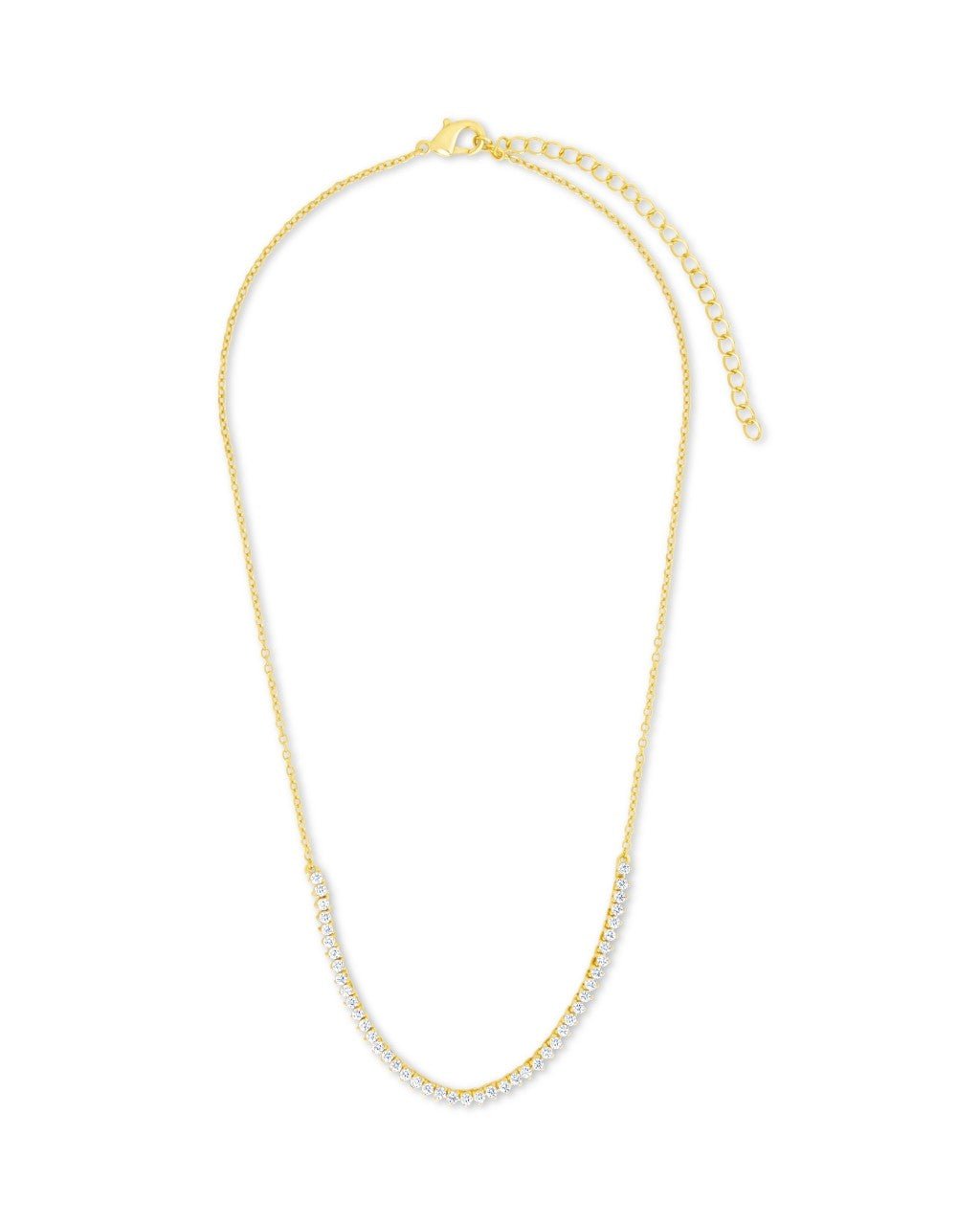 Perdita Brilliant Cut CZ Necklace - Sterling Forever