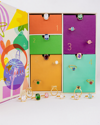 5-Day Elongated Cushion Ring Mystery Advent Calendar