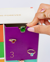 5-Day Elongated Cushion Ring Mystery Advent Calendar