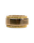 Smart Ring Canary CZ Band Set of 2