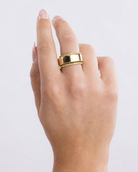 Smart Ring Canary CZ Band Set of 2
