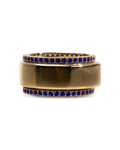 Smart Ring Sapphire CZ Band Set of 2