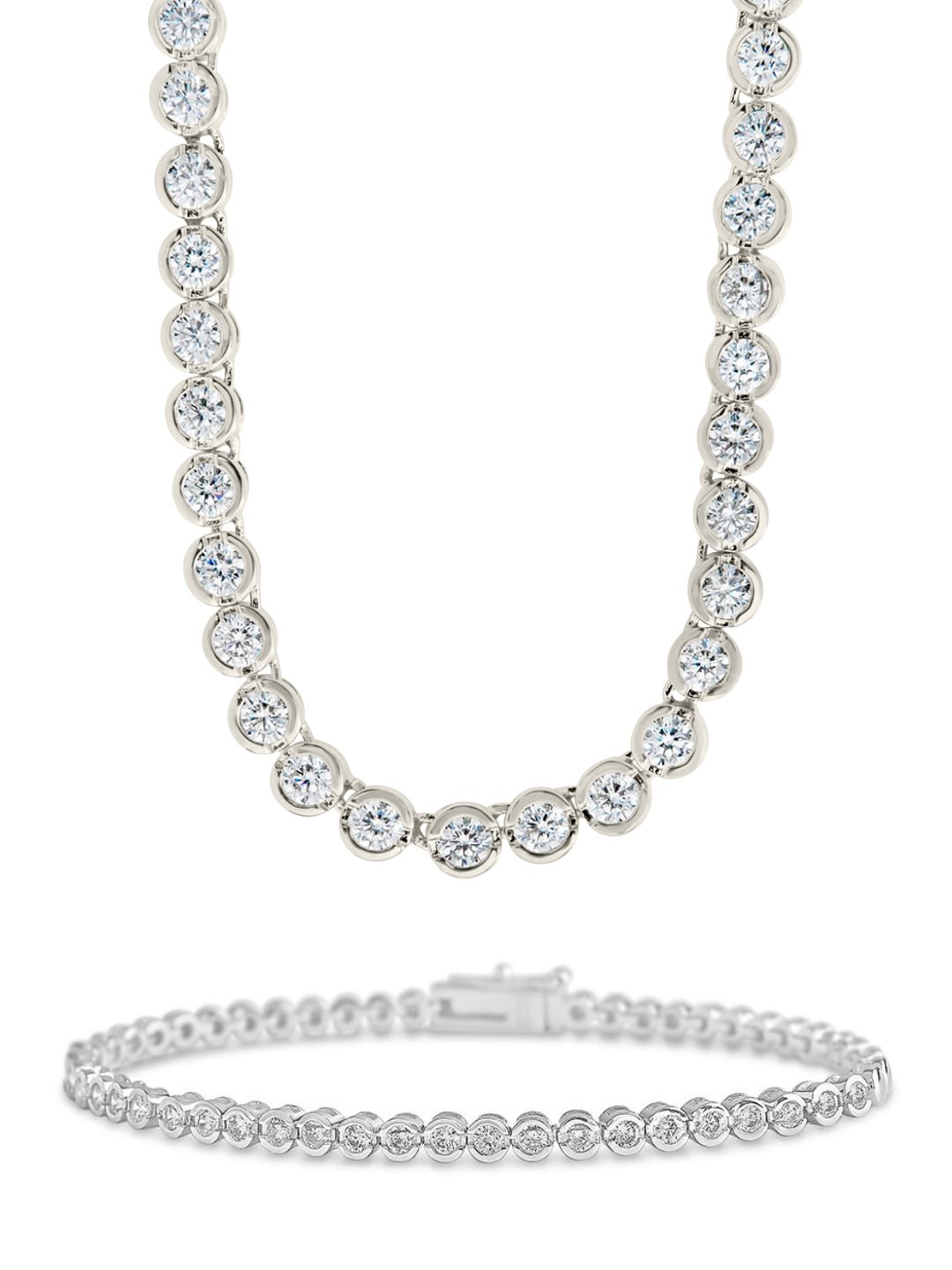Helene Bezel CZ Jewelry Bundle - Sterling Forever