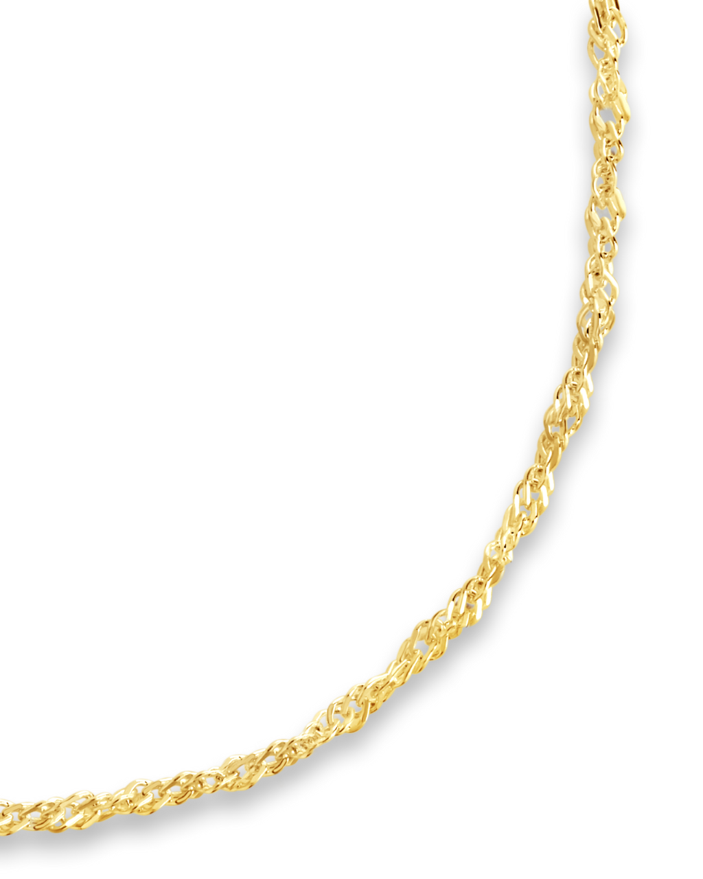 Sterling Silver Janina Delicate Twisted Chain Bracelet