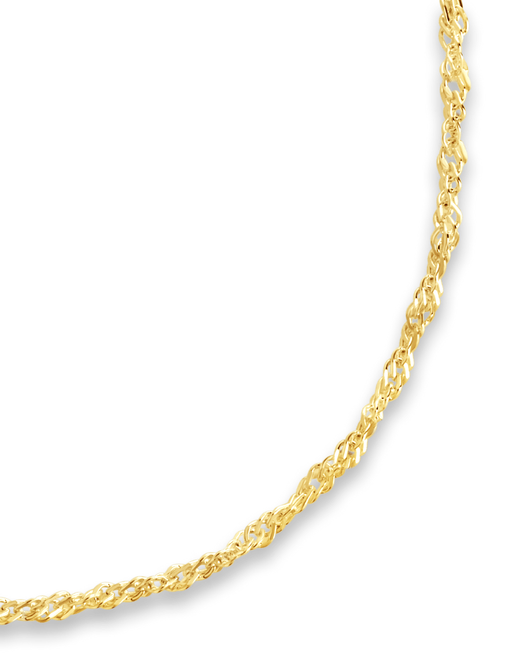 Sterling Silver Janina Delicate Twisted Chain Bracelet - Sterling Forever