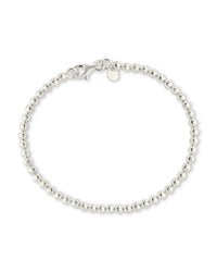 Sterling Silver Krista Beaded Chain Bracelet - Sterling Forever