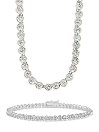 Helene Bezel CZ Jewelry Bundle - Sterling Forever