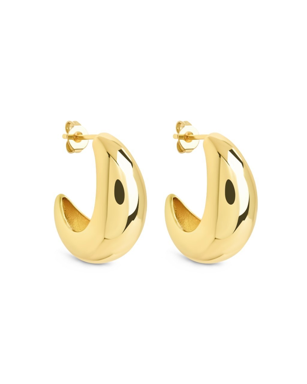 Julia Micro Huggie Hoop Earrings - Sterling Forever