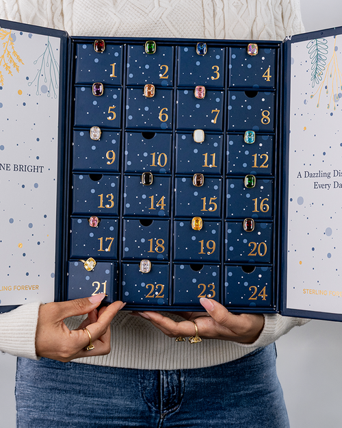 24-Day Elongated Cushion Ring Mystery Advent Calendar