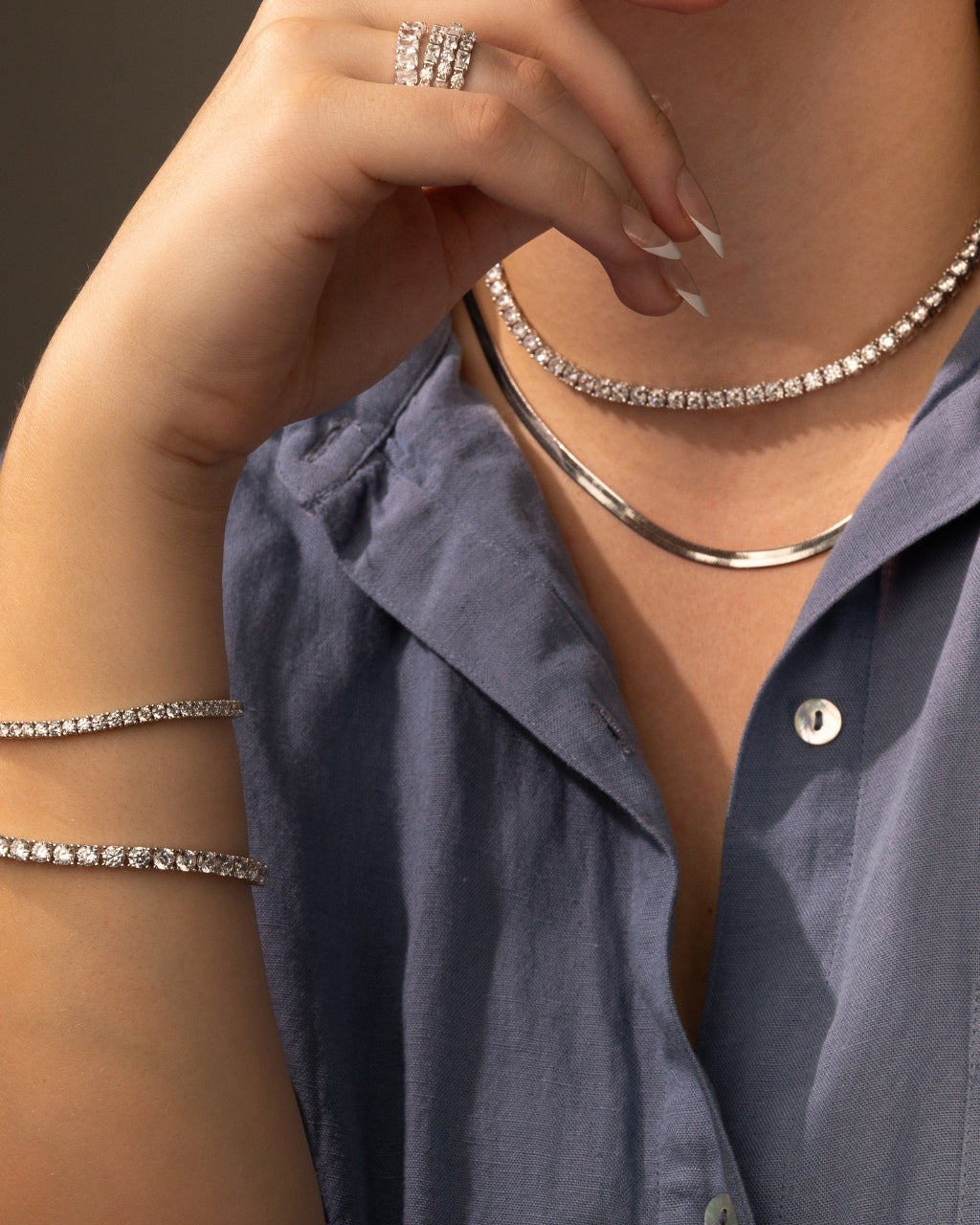 Herringbone Chain Necklace