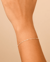 Sterling Silver Janina Delicate Twisted Chain Bracelet - Sterling Forever