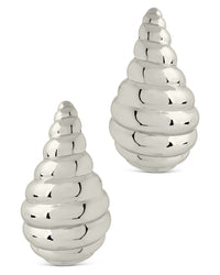 Corinne Twisted Polished Earrings - Sterling Forever